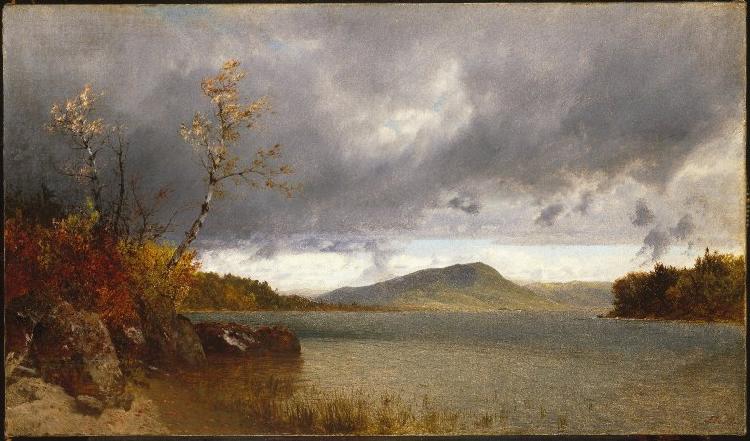 John Frederick Kensett Lake George Sweden oil painting art